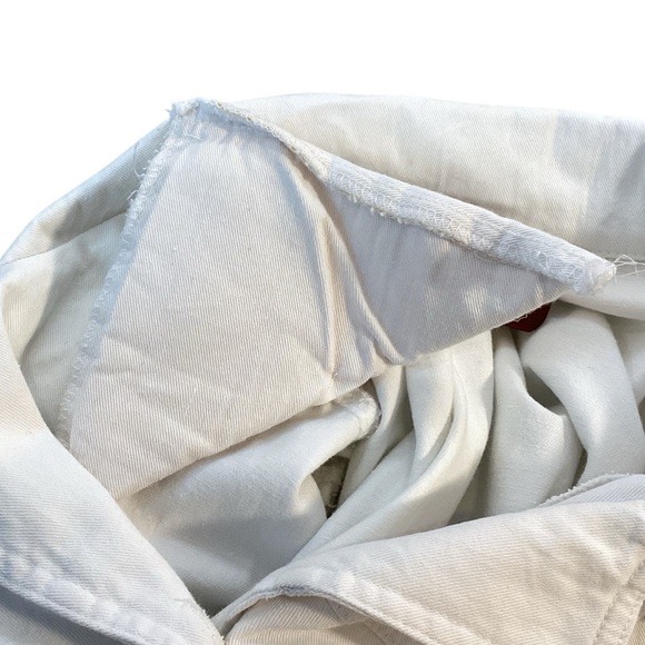 Vintage EJM Limited White Cotton Nautical Style Short Sleeve Dress, Size 8 - Picture 7 of 15